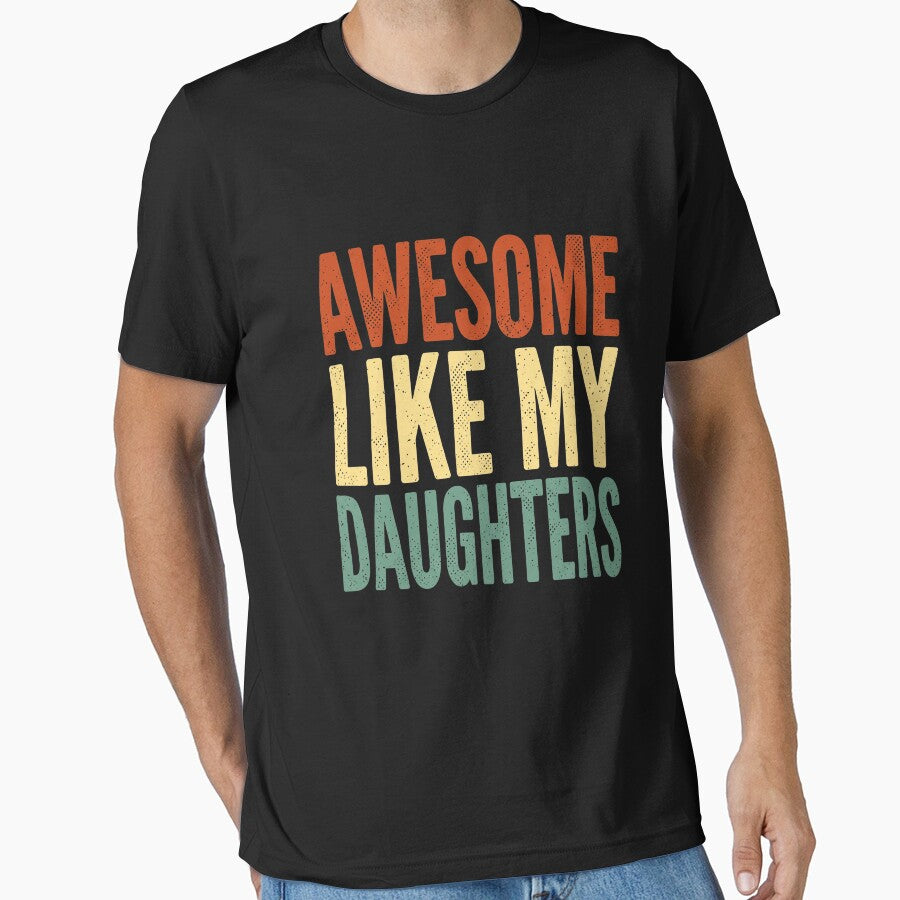 Awesome Like My Daughters Proud Parent Mother Father by SofenArt