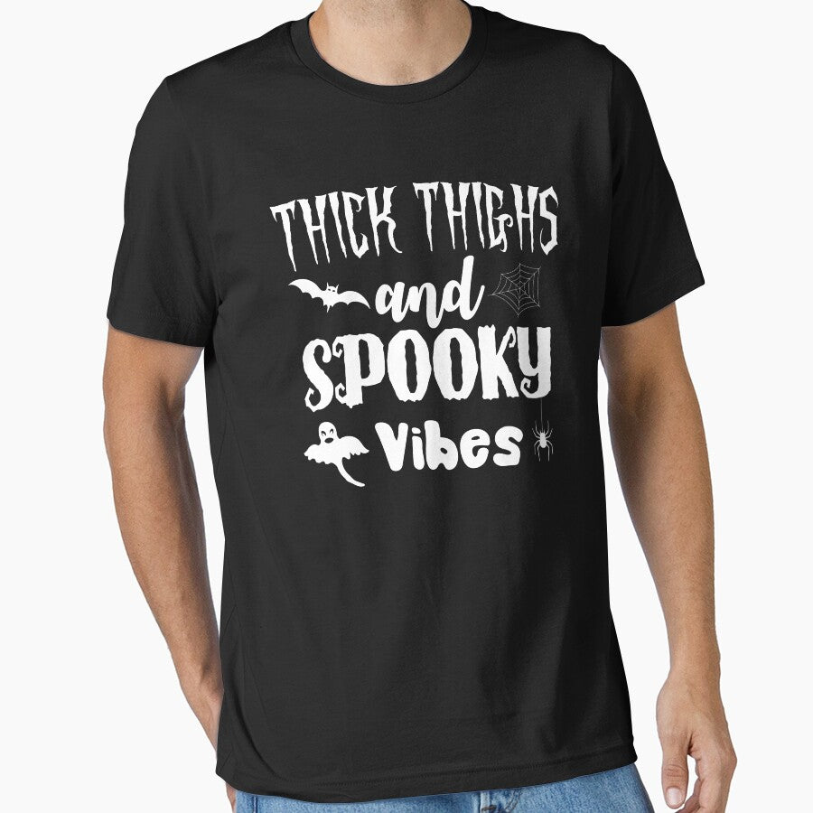 Thick Thighs And Spooky Vibes by Alisigner