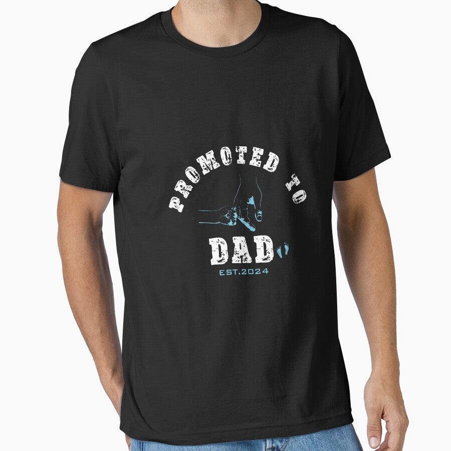 Promoted to Dad Est. 2024 Baby Boy by Crea-mood