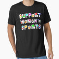 Support Women in Sports Colorful design by BenMounir