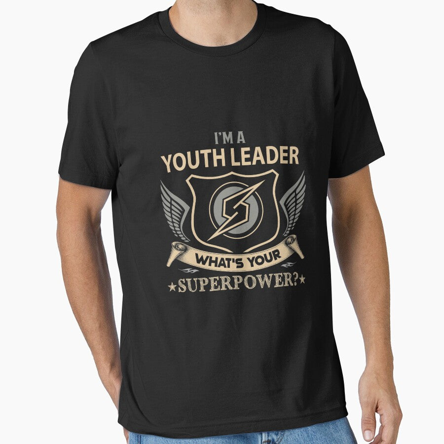 Youth Leader T Shirt - Superpower Job Gift Item Tee by isalvatore