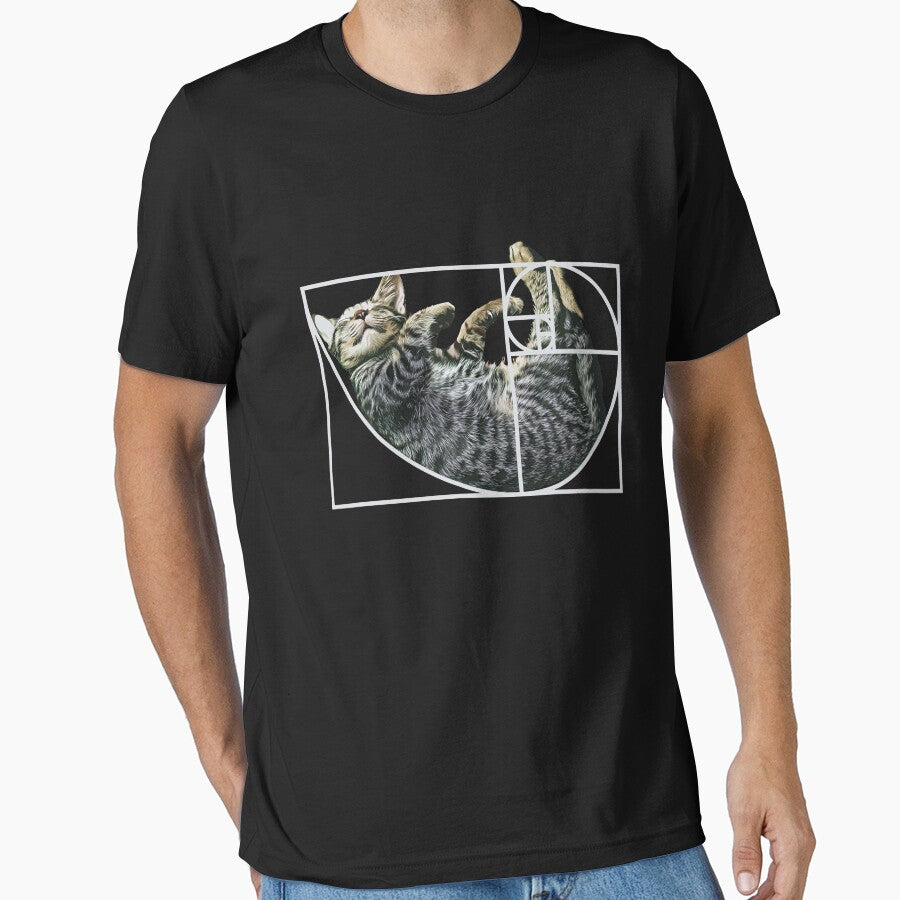 Golden Ratio Fibonacci Cat Fibonacci's Spiral Kitty by Digital Story Time