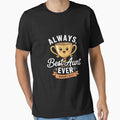 Always Best Aunt Ever Silver Trophy Graphic Novelty by ticlitule