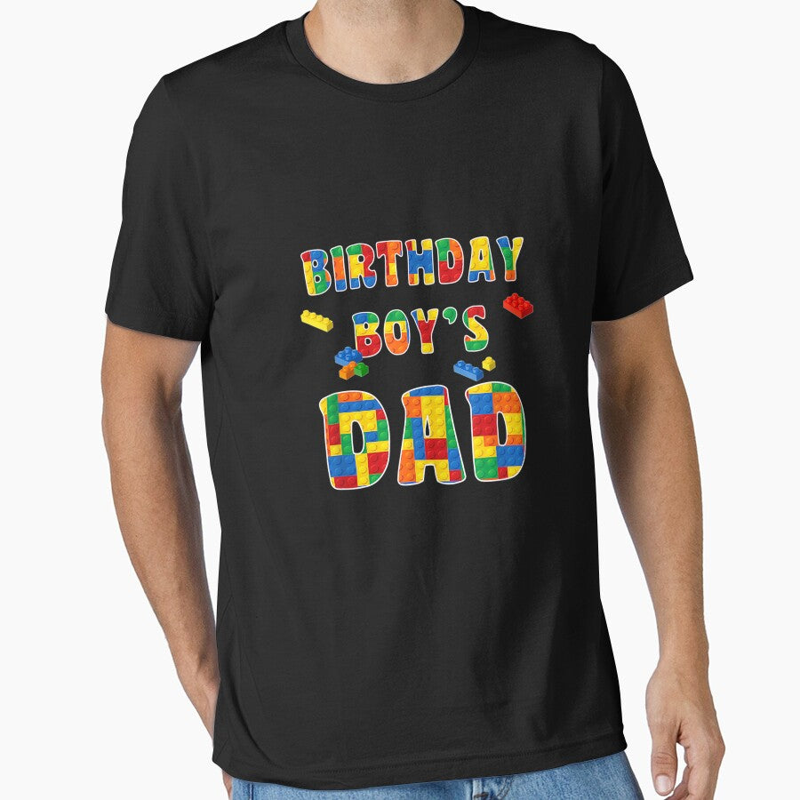 Building Block Dad Of Birthday Boy by MiloszshiZse