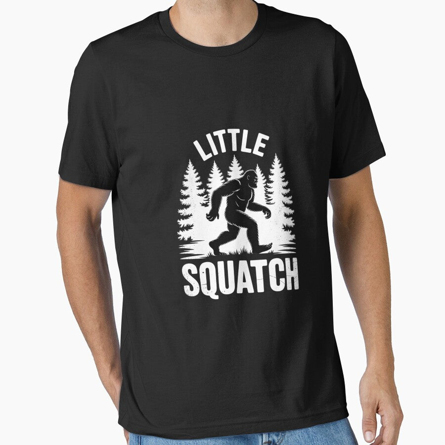 Squatchy Matching Family Bigfoot Shirts Little Squatch by dainegilbert