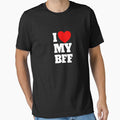 I Love My BFF Red Heart Best Friends Forever I Love My BFF Gear by DynamicDesign