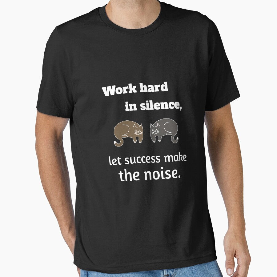 Work hard calmly, success makes the noise. by Bodino