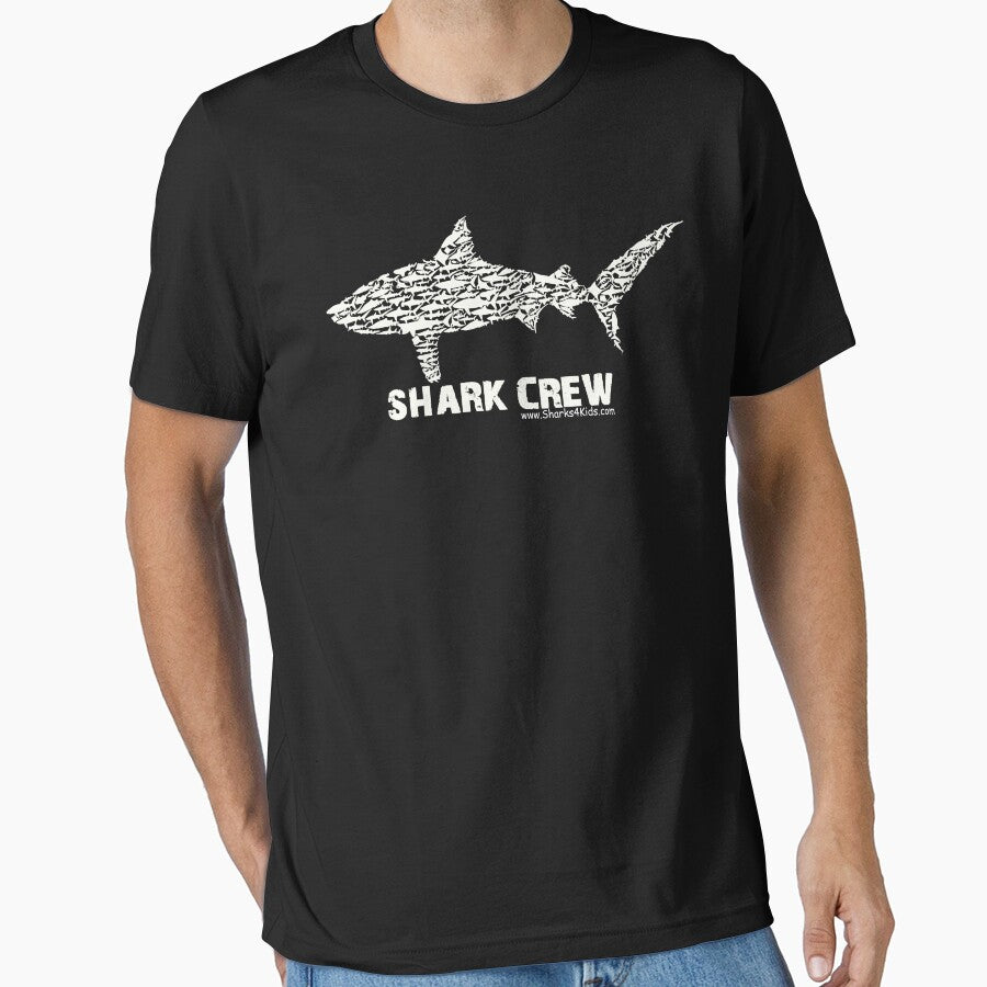 Shark Crew - Sharks4Kids (dark background) by Sharks4Kids