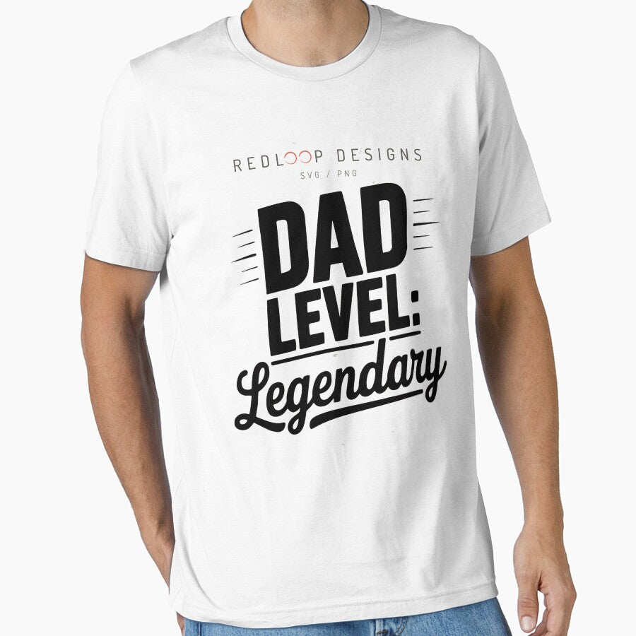 Dad Level: Legendary Vintage Father's Day Design by TODPESIGN