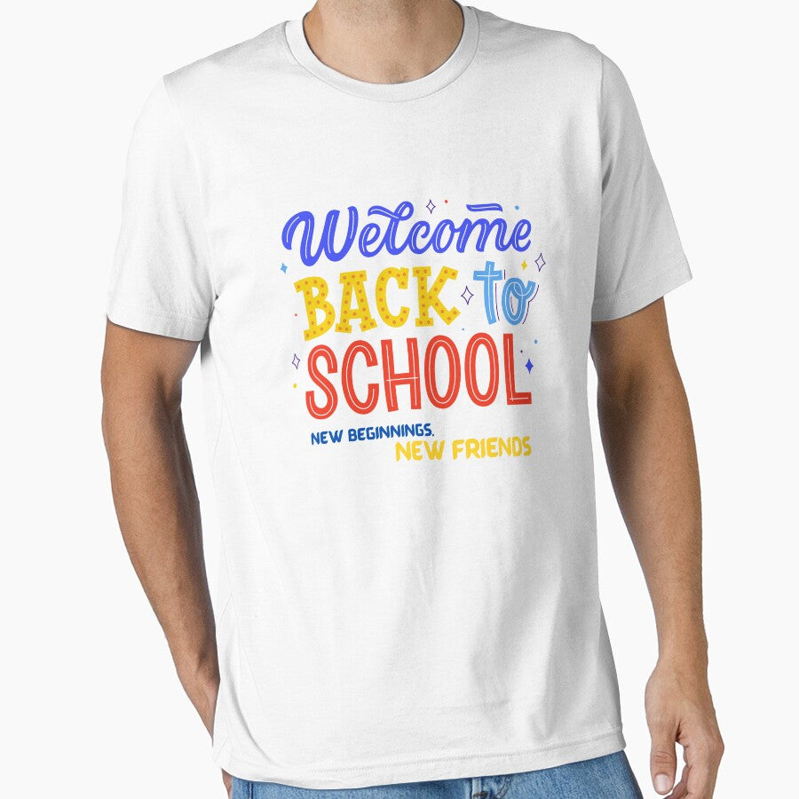 Welcome Back to School T-shirt by Omarmadani