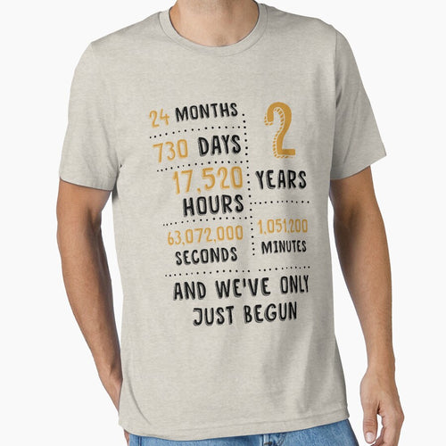 2nd Wedding Anniversary Gift Collection, Tees And Gadget Cases by MemWear