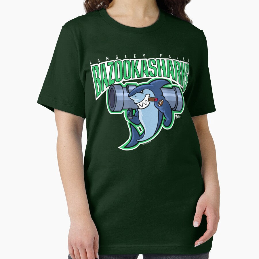 American Dad Bazooka Sharks Logo Essential T-Shirt by SarahaWolff