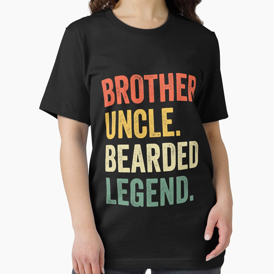 Brother Uncle Beard Legend Funny Mens by ericrichard059