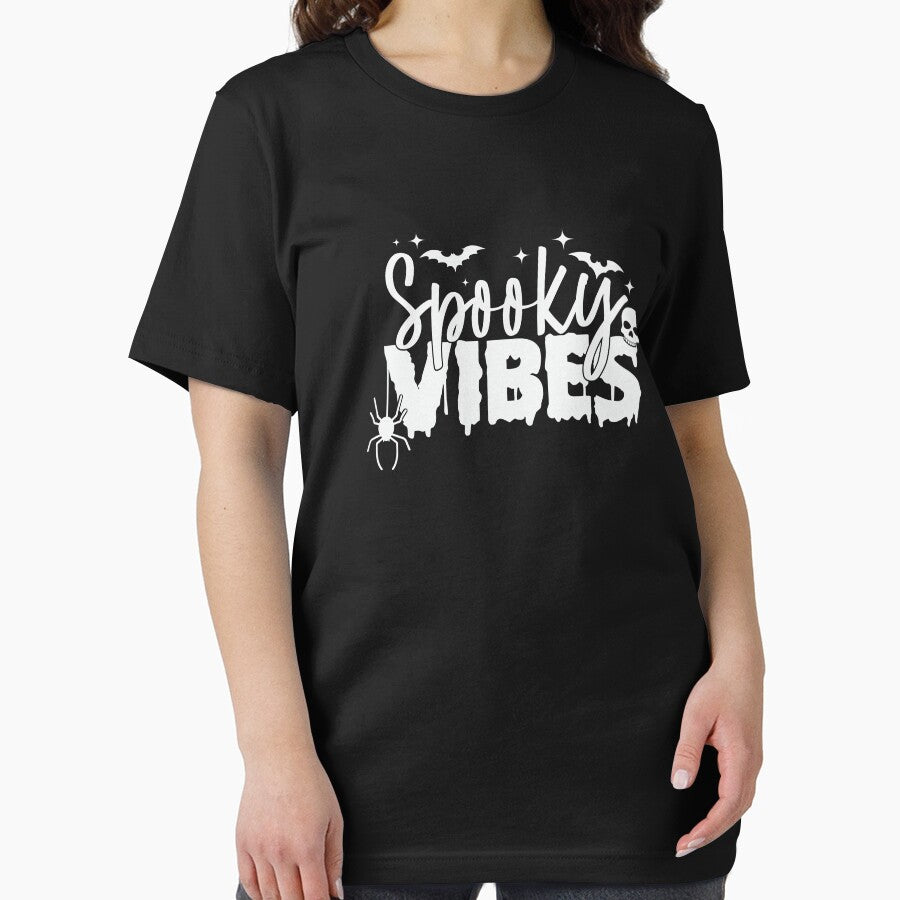 Spooky Vibes Funny Scary Halloween Costume by Clverdesign