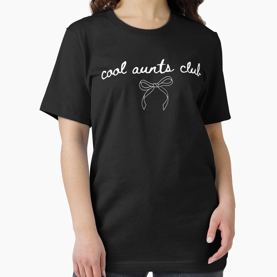 Cool Aunts Club Coquette Bow New Aunt Announcement by FreshVibe Prints