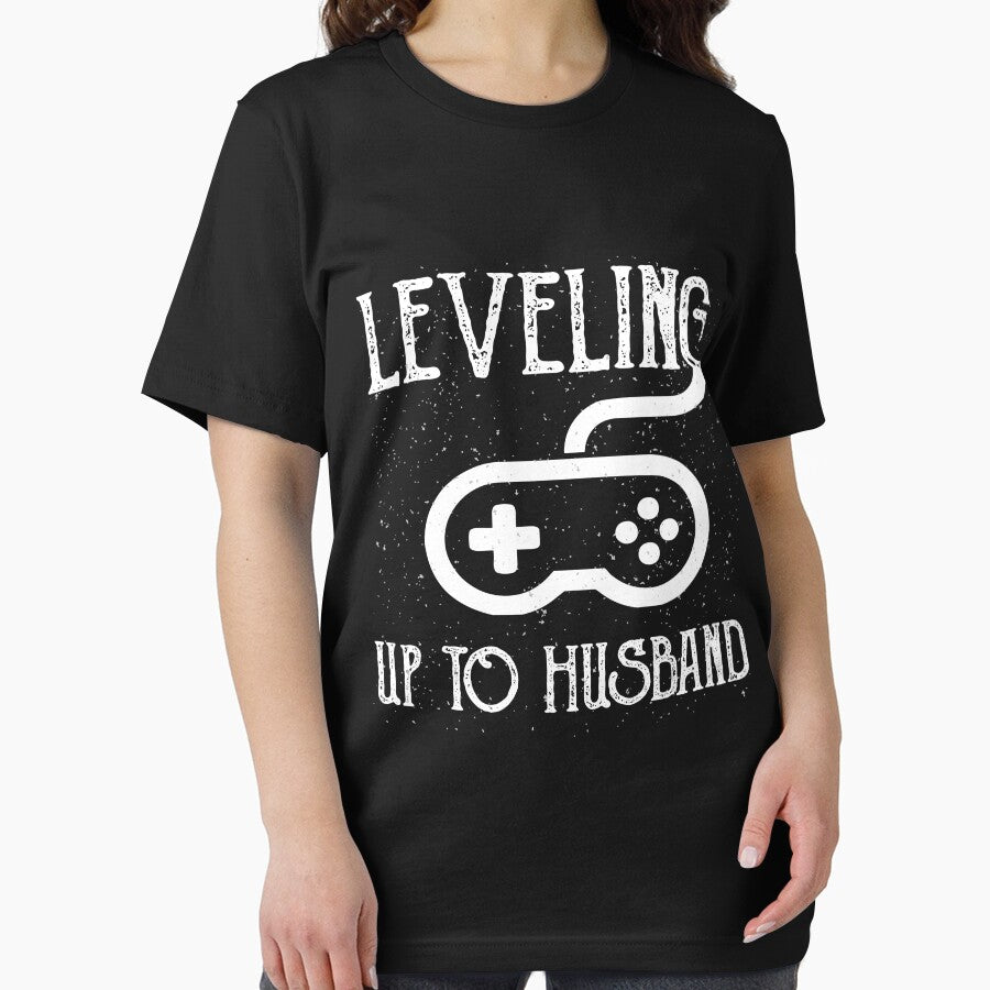Leveling up to Husband Leveling Up To Husband, Husband , Fiance , Groom Shirt, Gaming by ilias13