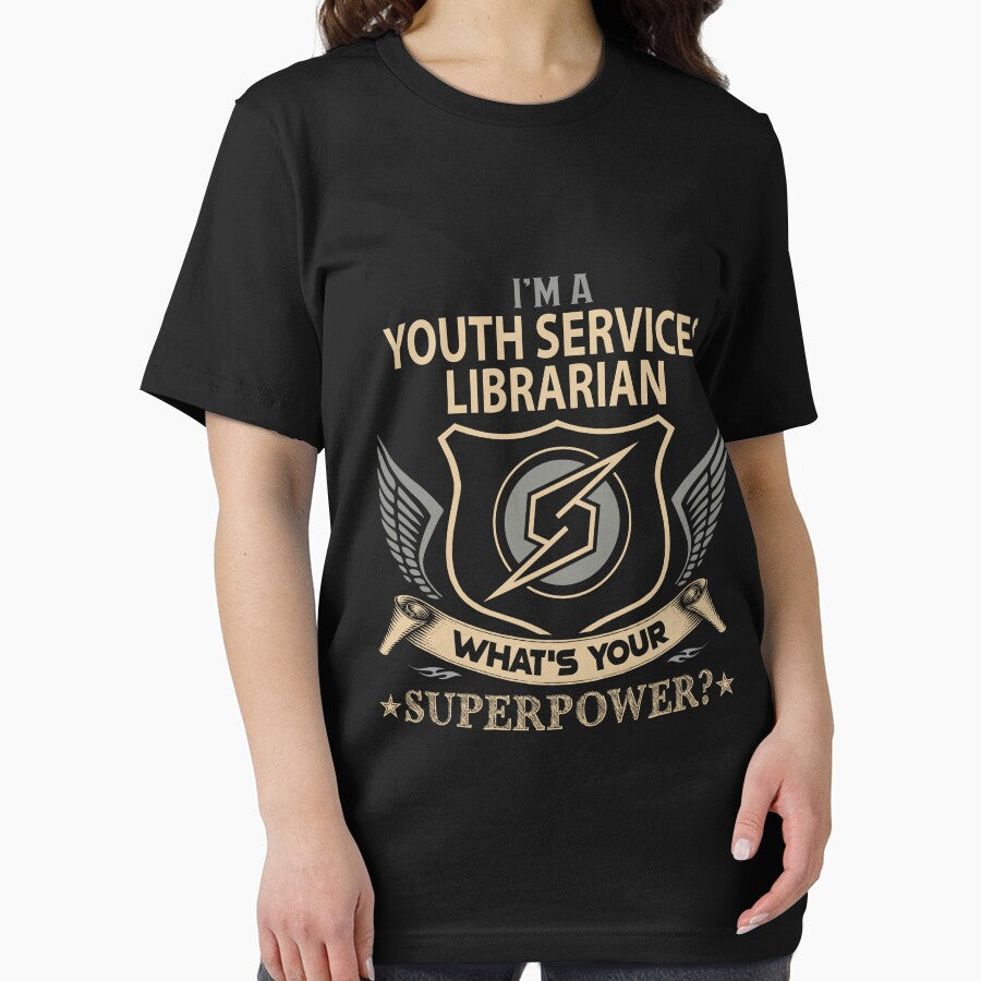 Youth Services Librarian T Shirt - What Is Your Superpower Job Gift Item Tee by leolanwugm