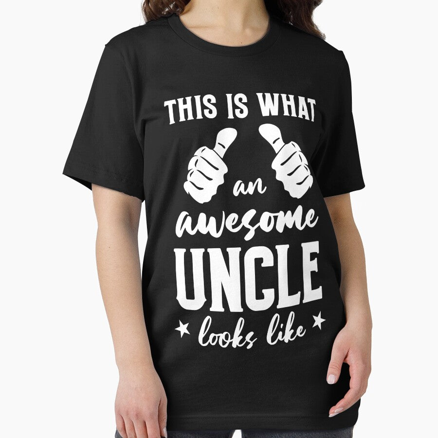 Funny Uncle Gift from Nephew and Niece: This Is What An Awesome Uncle Looks Like - Gift Ideas for Uncle by Adexyl