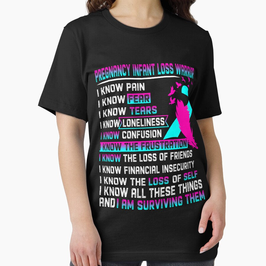 I Am Pregnancy Infant Loss Warrior, I Know All These Things and I Am Surviving Them by DianabellShop