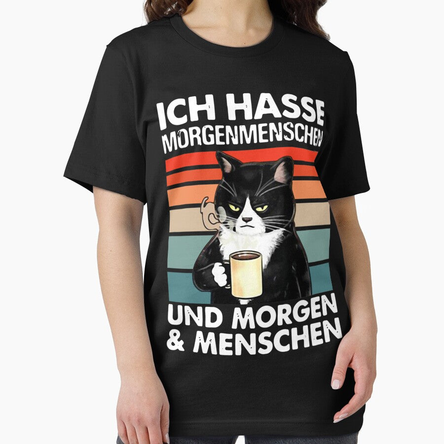 CAT ICH HASSE MORGENMENSCHEN VINTAGE Classic by Annshop