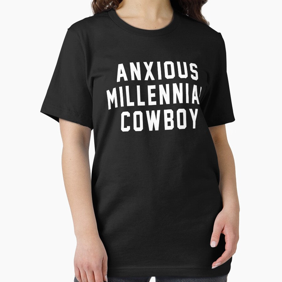 Anxious millennial cowboy by MichaelPrado