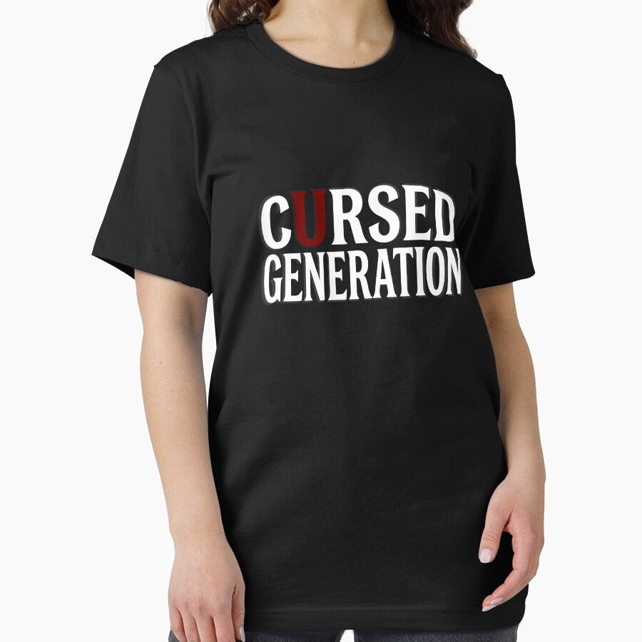 Cursed Generation Millennial Gen Z Dark Humor Nihilist Doomer Relatable Internet Culture by Velustro Shop