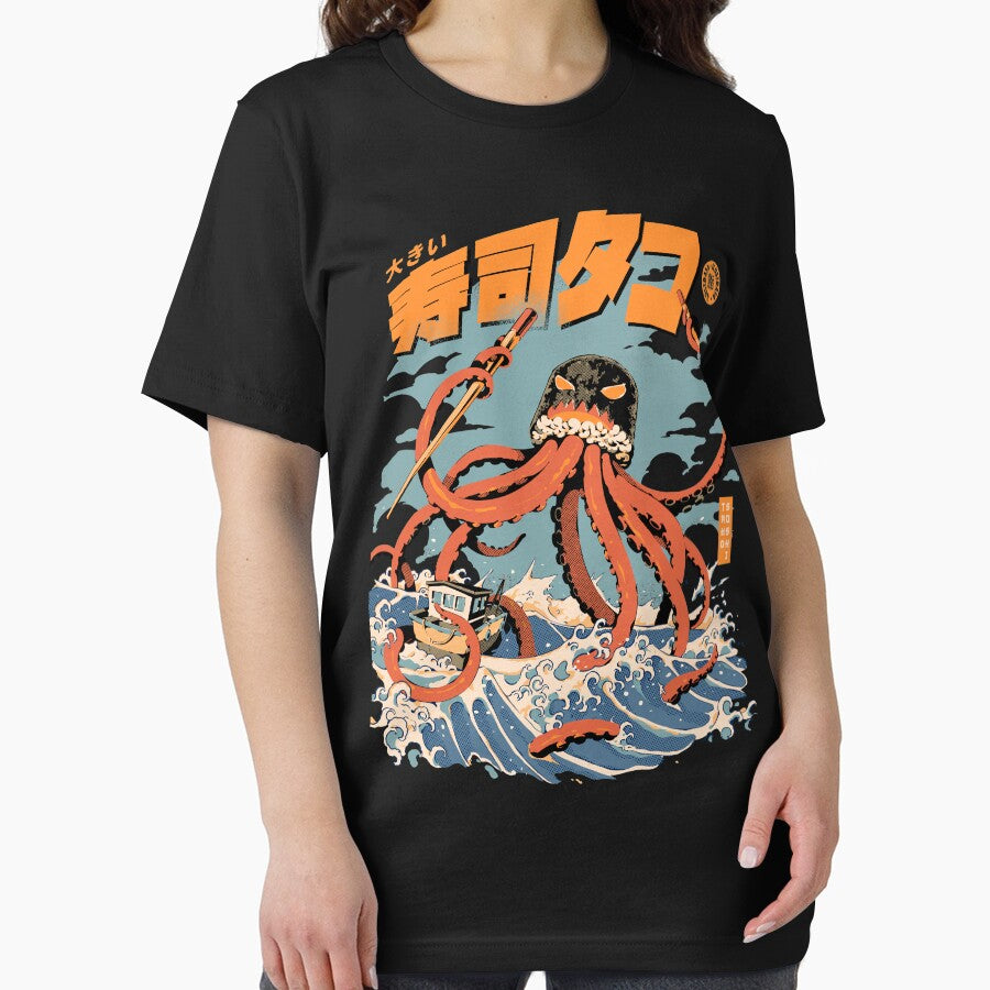 Black The Tako Sushi by Ilustrata®