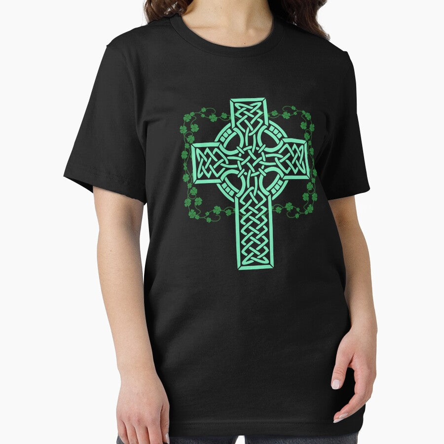 St. Patrick's Day Celtic Cross by Rich Summers Art