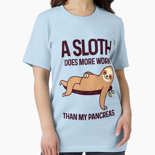 A Sloth Does More Work Than My Pancreas Diabetes Awareness by DerryReinhard