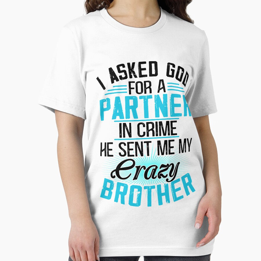 I asked God for a Partner in crime - He sent me my crazy Brother by Vanthuandesign