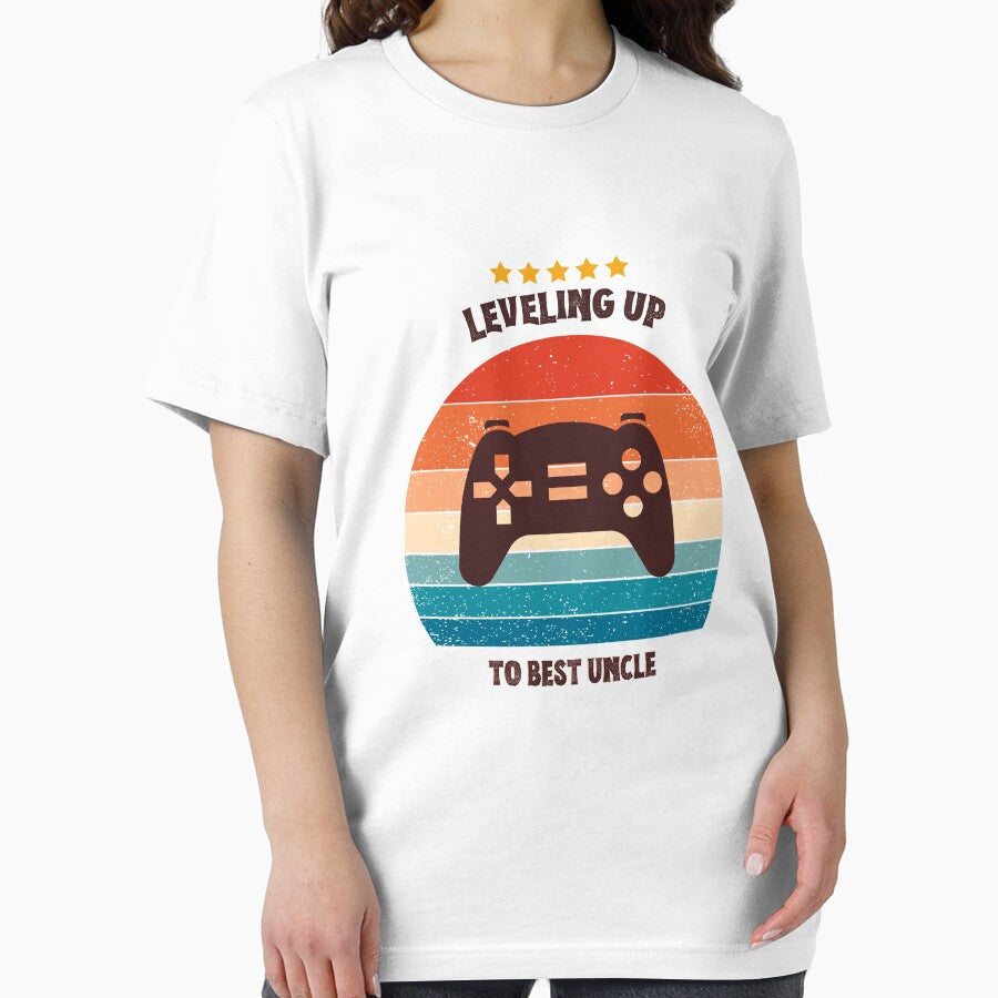 leveling up to best uncle funny gift by DesignedbyLove1