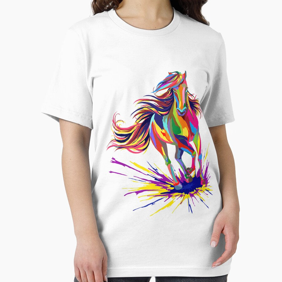 Horse Watercolor Horse Riding Funny Horses Animal Lover by EmilyPippin