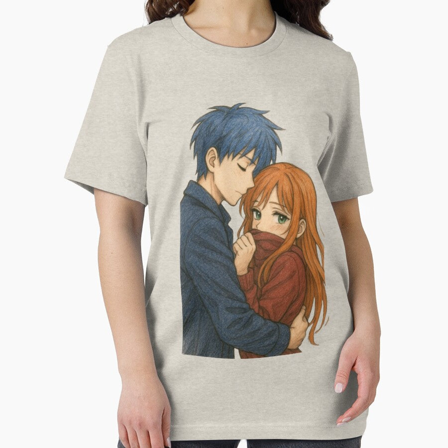 Casal Aconchegante no Inverno – Cozy Winter Couple Embrace by Doce Caos Criativo