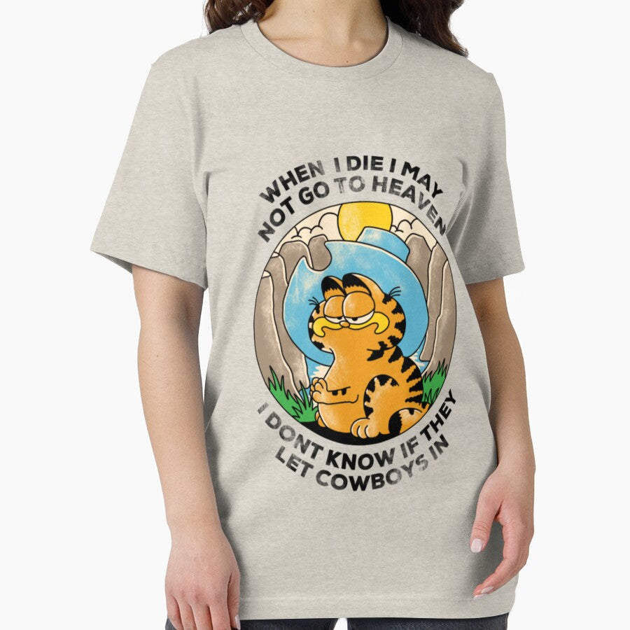 Garfield funny cat art gift by MiladaJezova