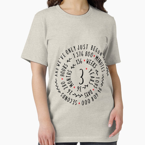 3 Years Wedding Anniversary Clothing, Phone Cases And Other Gifts by MemWear