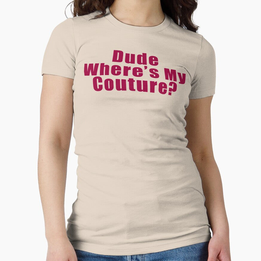 Dude Where's My Couture - Pink by DesignsByFC