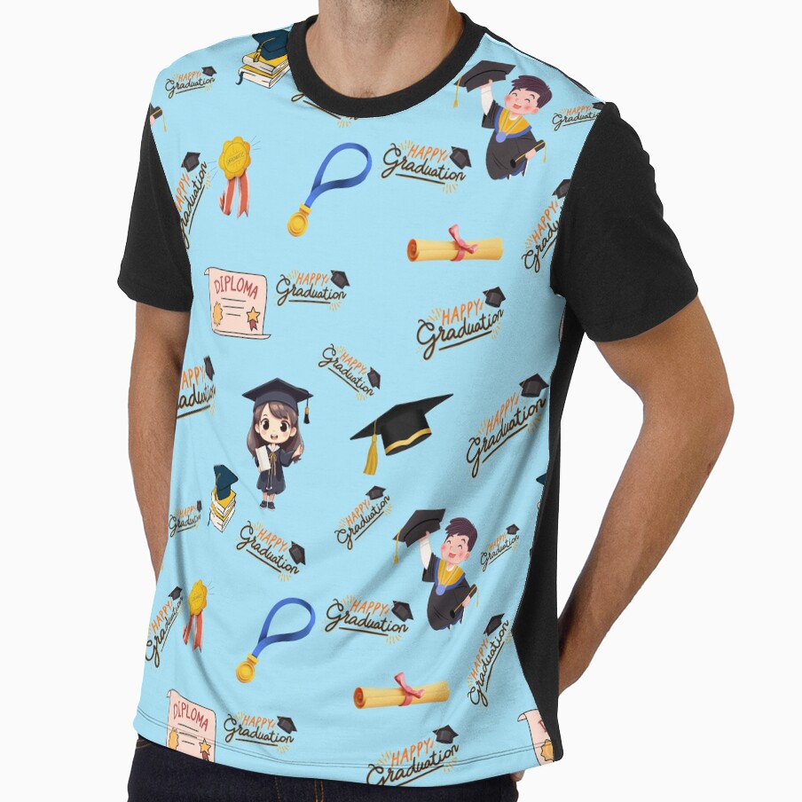 Graduation Pattern by Kim_Graphic-Design