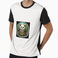 Dream Create Inspire Panda Sticker | Cute Jungle Panda Motivation Design | Kawaii Bamboo Art by Artz Worldz