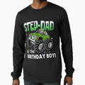 Step Dad Of The Birthday Boy Monster Truck Birthday by fishingcat19