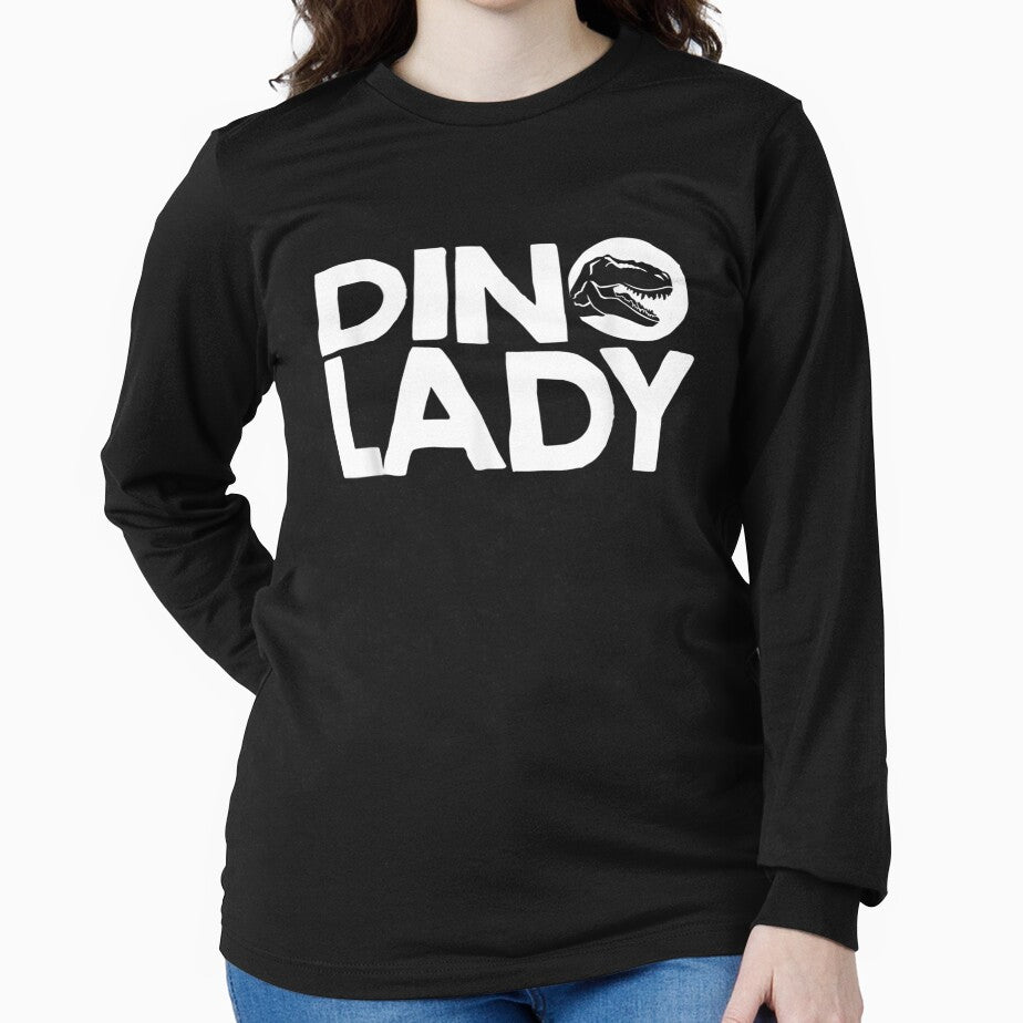 Dino Lady Dinosaur Matching Family Gift by rubysheila