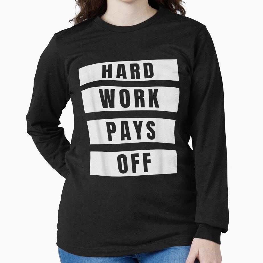 Hustling Motivational Gift Hard Work Pays Off Hwpo by melisenda