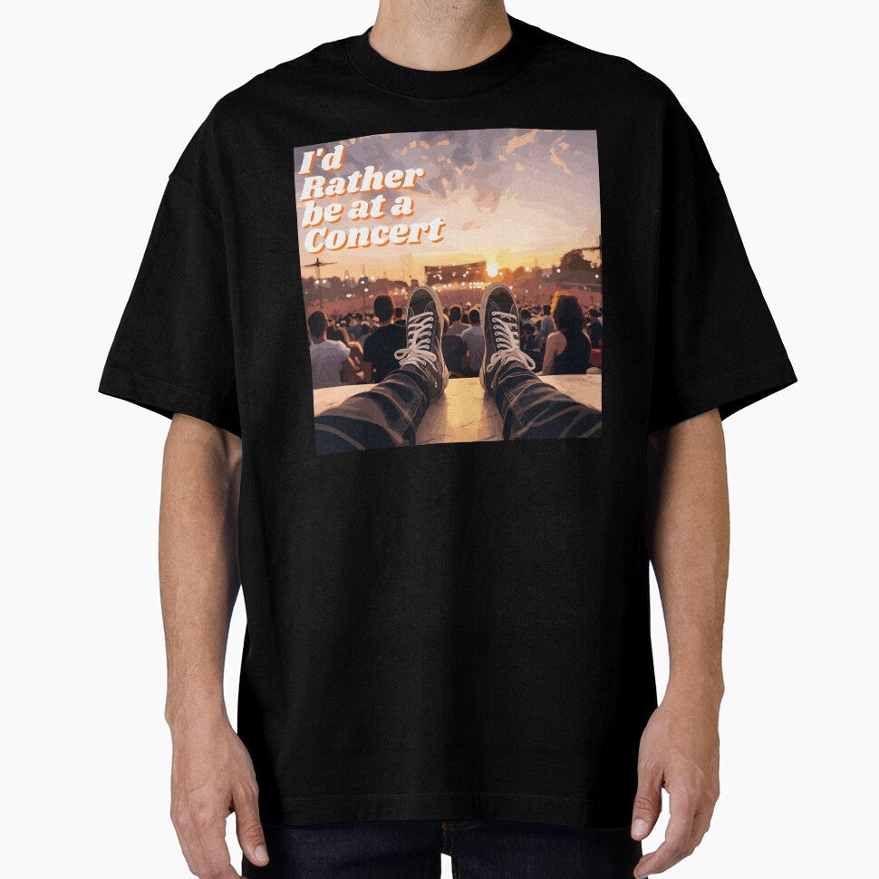 I'd Rather be at a Concert Gifts for Music Lover by mOdesign84