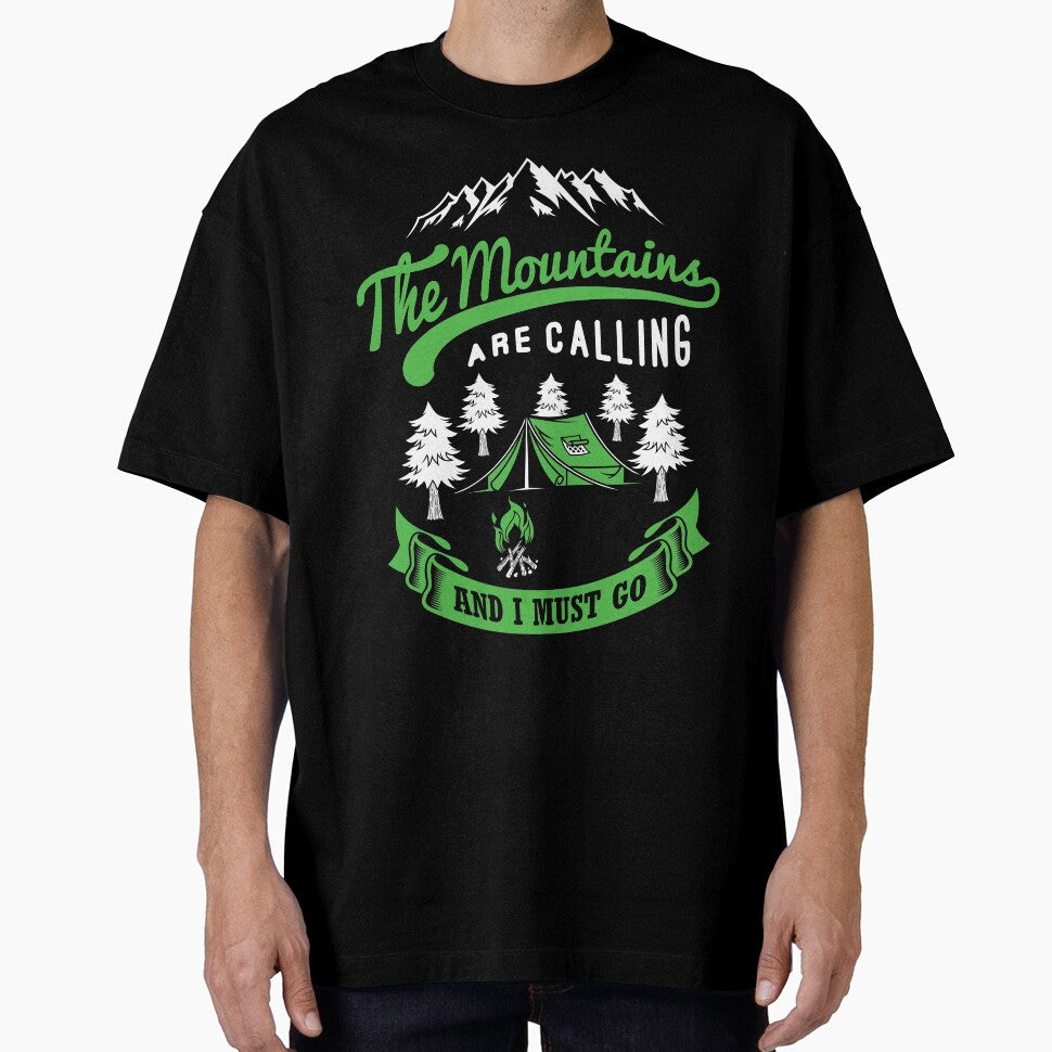 The Mountains Are Calling And I Must Hoodie by della95