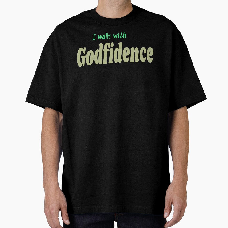 I Walk With Godfidence - Faith Inspiration by Tovahblue