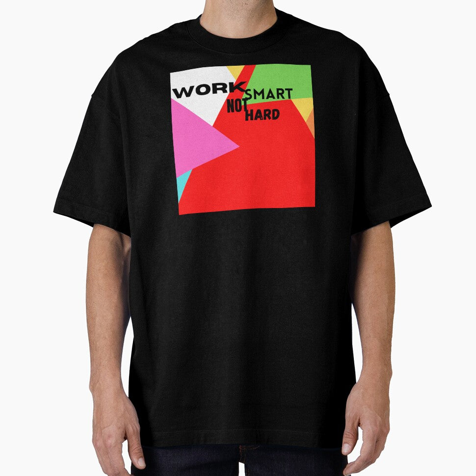 Work Smart Not Hard Colourful by SimpleButter
