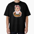 Cute Baby Girl Floral Basket Sticker by CozyBlobStudio