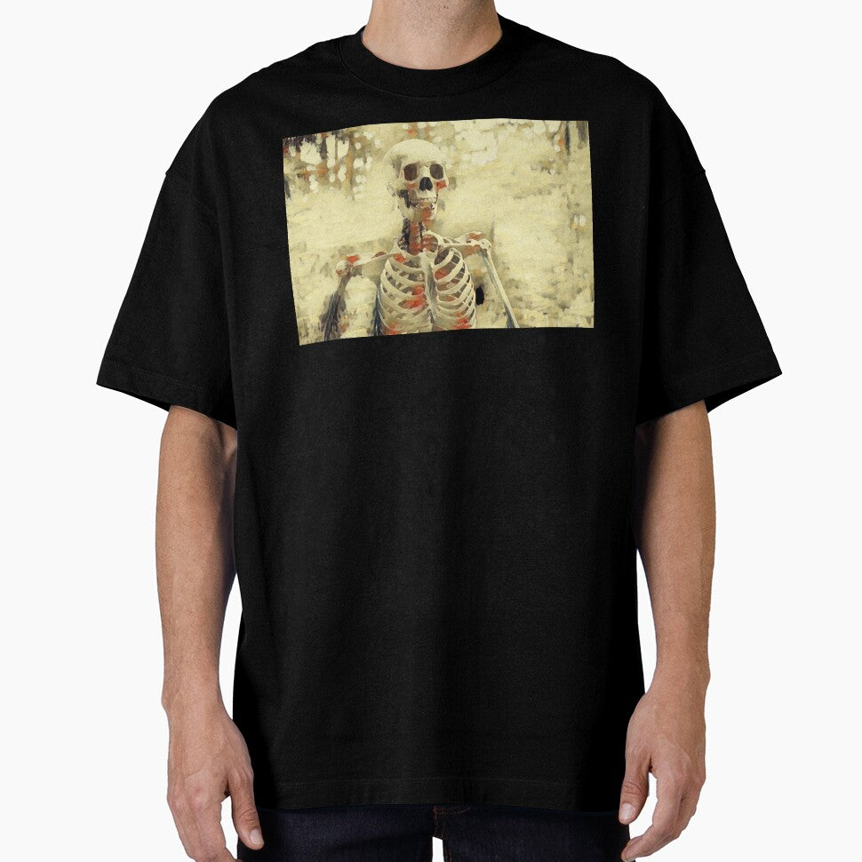 Watercolour Spooky Skeleton Halloween by DylanJones1