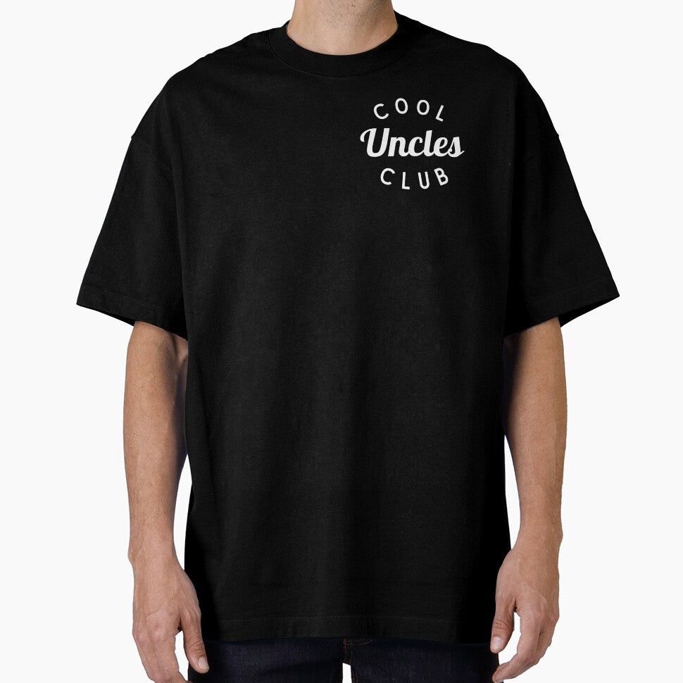 Cool Uncles Club Shirt, Funny Uncle Shirt by Sleepy Cat Design
