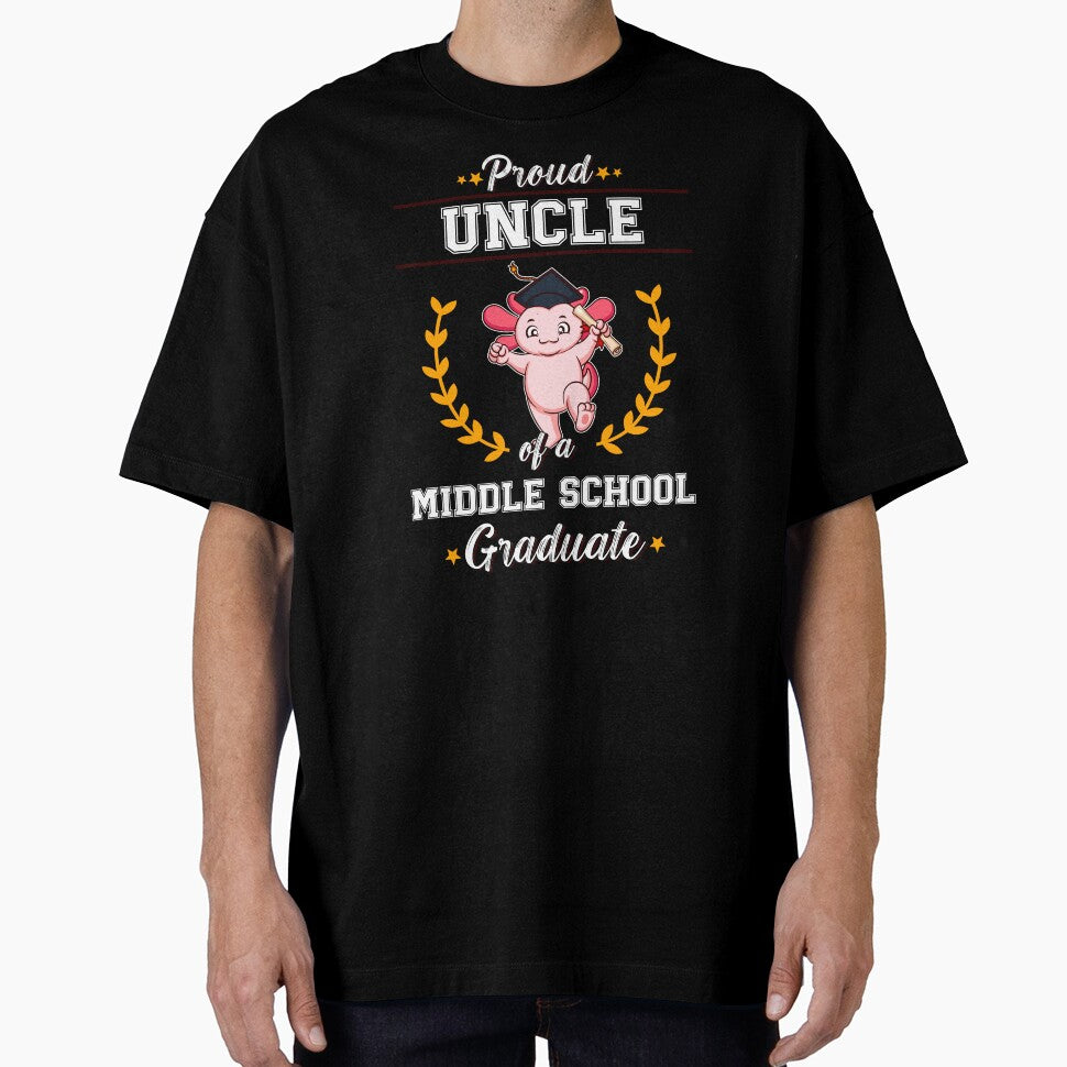 Proud Uncle Middle School Graduate Graduation Gift by anziehend