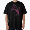 Mustang Horse Trippy Weed Pattern by SoccaTamam